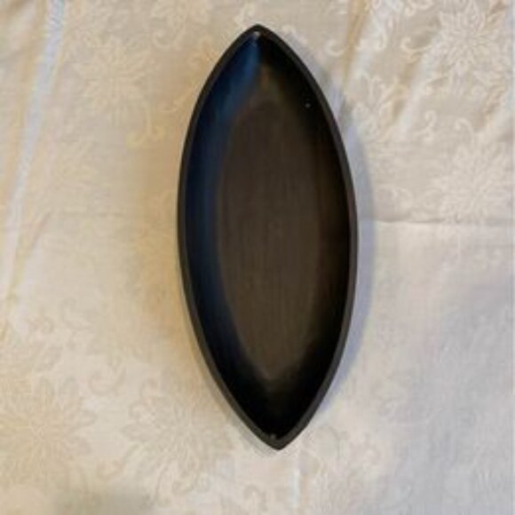 Decorative Wooden Tray - 17 1/2 L x 7 1/2 W - Picture 2 of 2